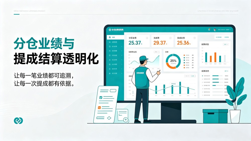 分仓业绩与提成结算透明化：让每一笔利润都算得清、看得见